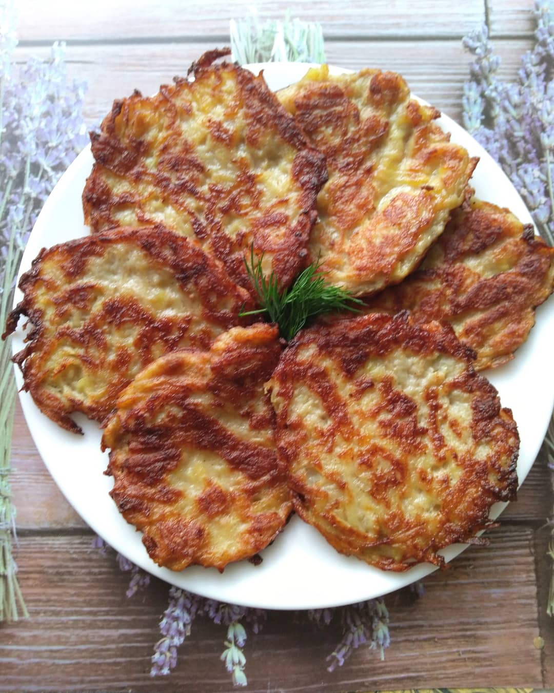 Драники с мясом