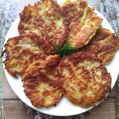 Драники с мясом