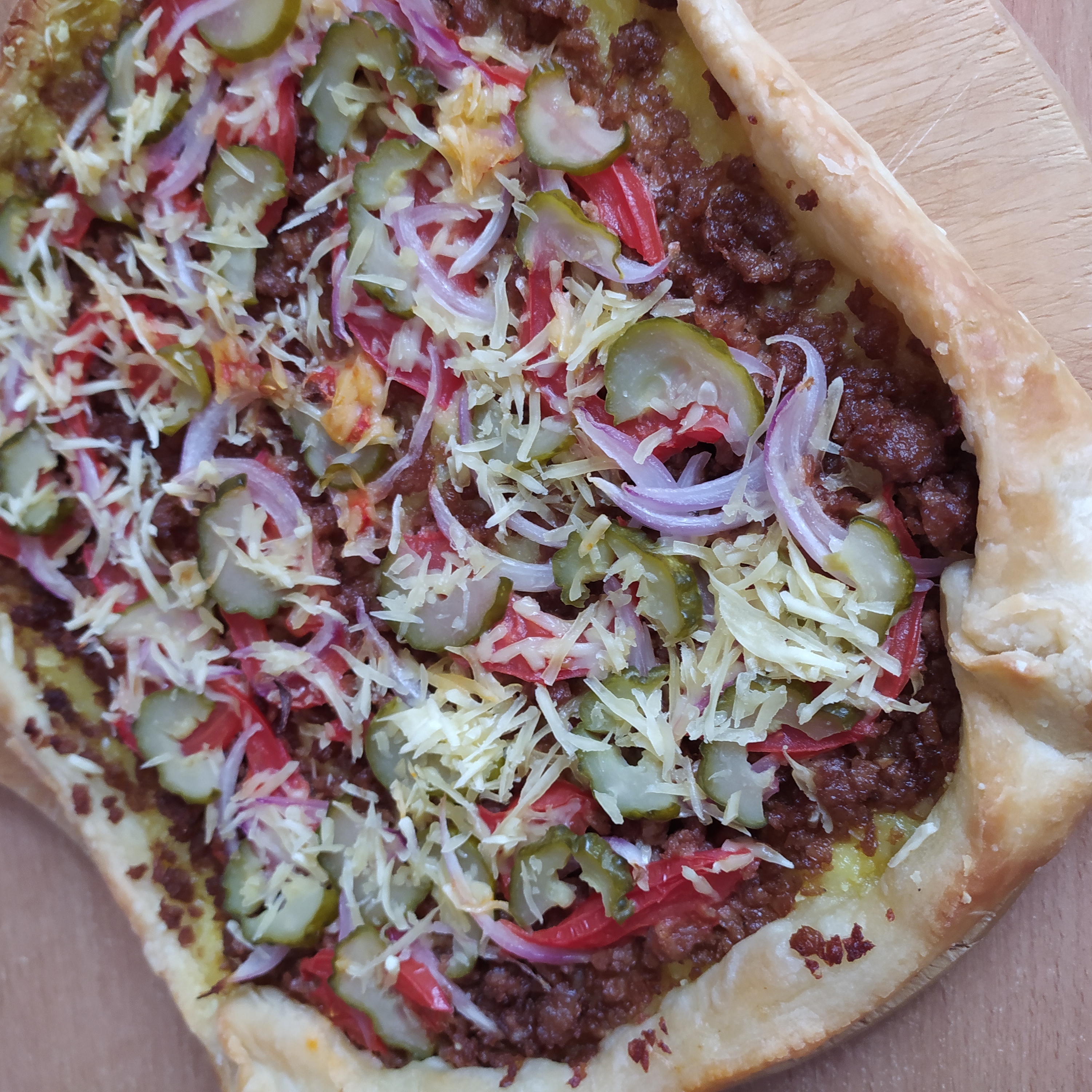 Пицца Бургер (бургер-пицца)