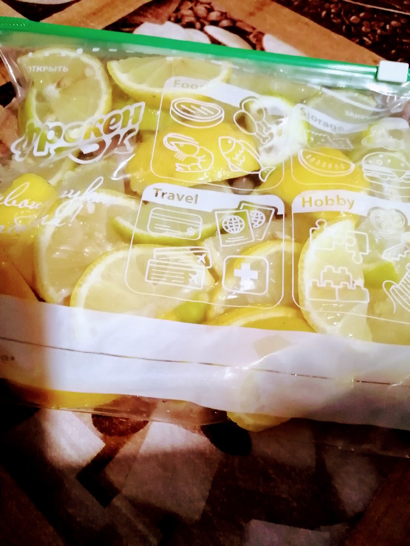 Заморозка лимонов "Страна Лимония"