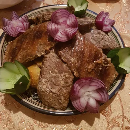 Мясо и картофель