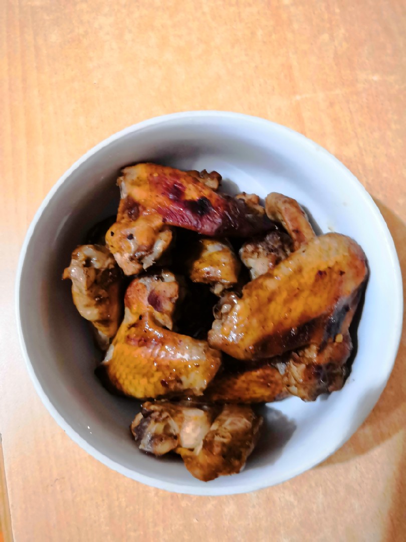 Крылышки в соусе тиреяки