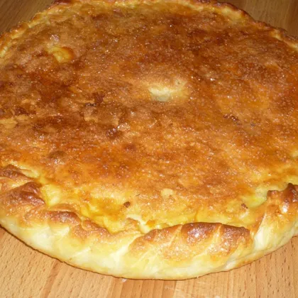 Татарский пирог с яблоками