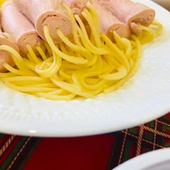 Спагетти в сосисках 🍝