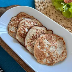 Оладьи без муки с гречкой и цветной капустой