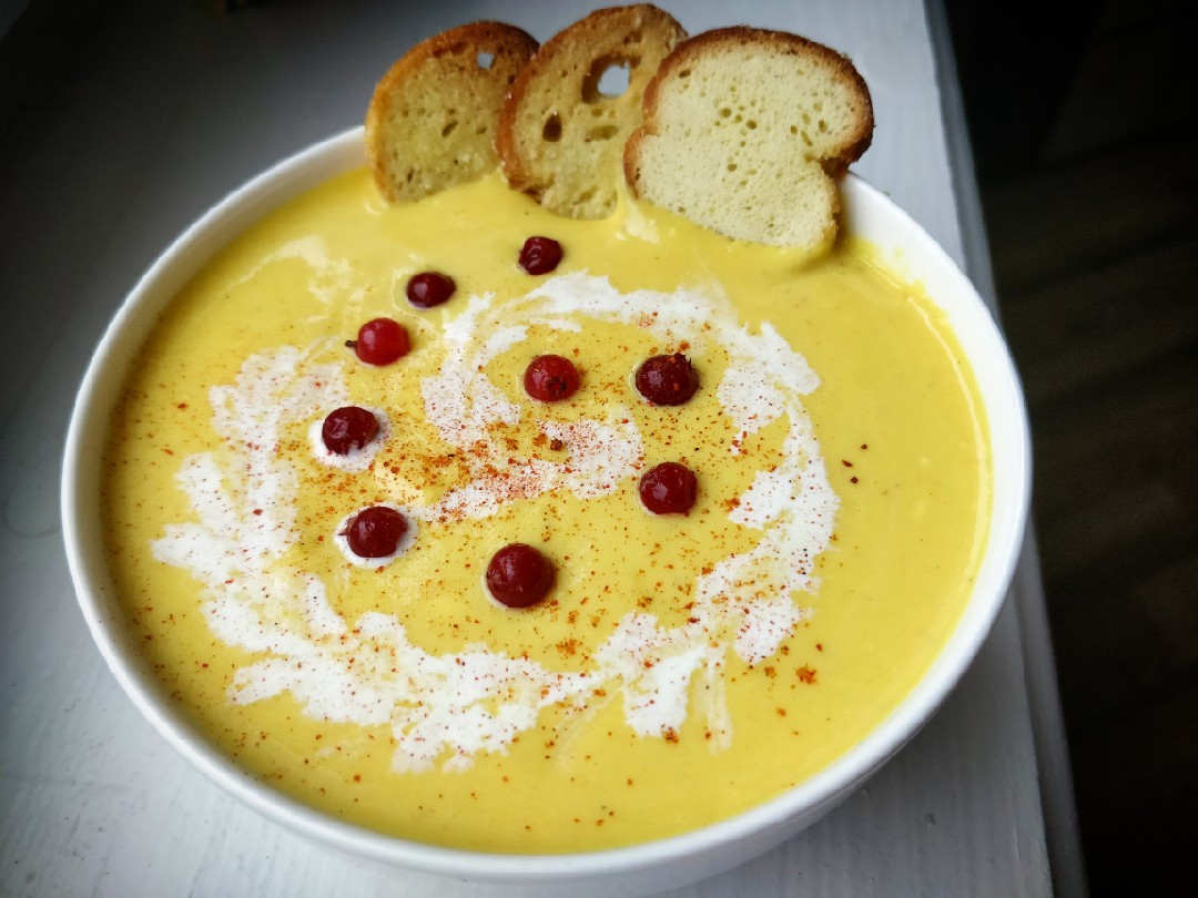 Картофельный суп-пюре с сыром — рецепт с фото пошагово
