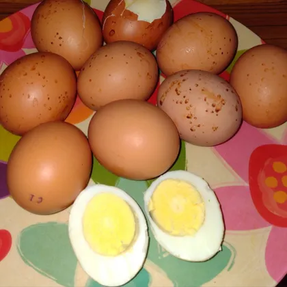 Запеченные яйца