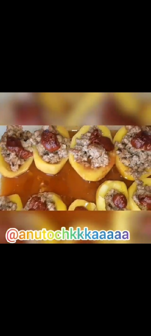 Картофельные лодочки