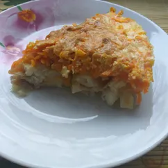 Рыбка с овощами