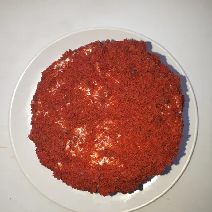 Торт 'Красный бархат' #кулинарныймарафон
