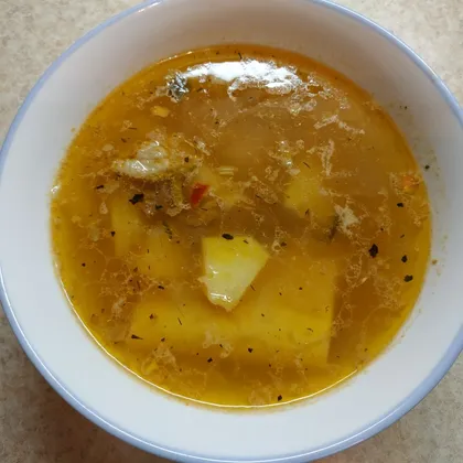 Мясной суп с жаймой
