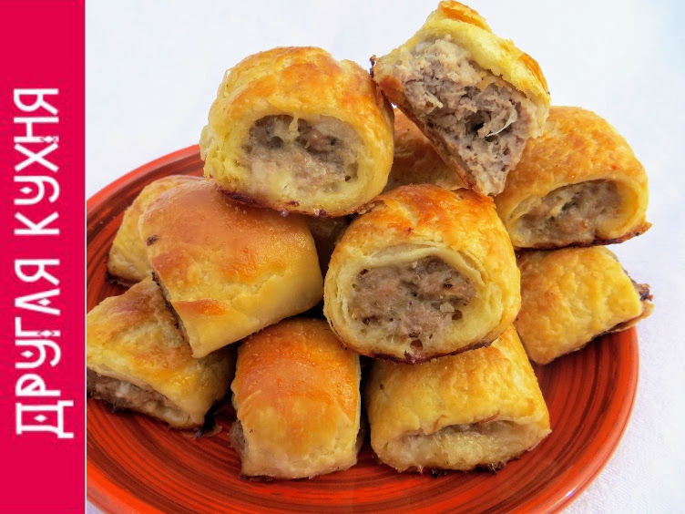 Ленивые пирожки с фаршем