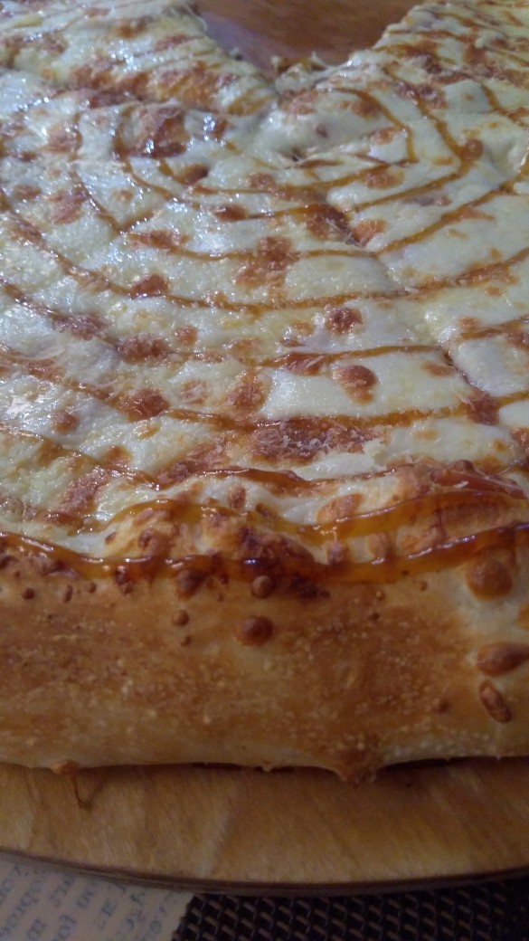 Пицца с соусом терияки