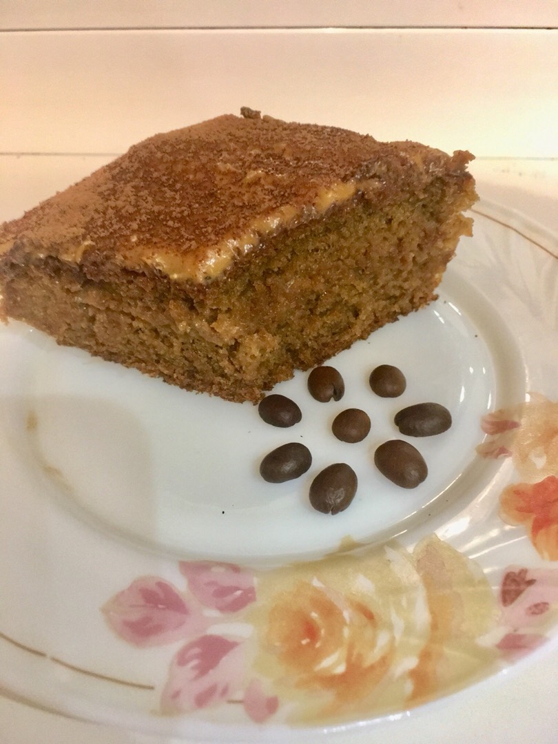 Кофейный пирог на кефире – рецепт с фото пошагово
