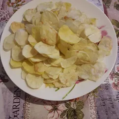 Невинные чипсы из картошки.🤩😋🥔🥔🥔