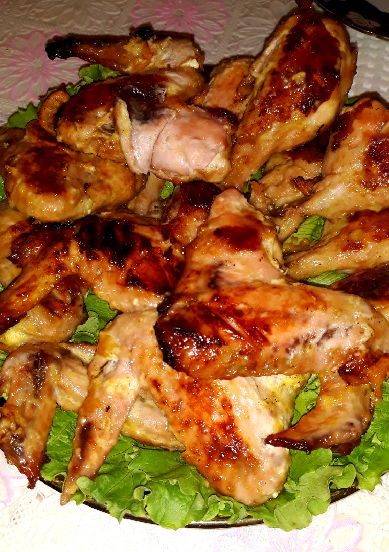 Куриные крылышки, бедра на Новый год