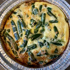 Рыбная запеканка со стручковой фасолью