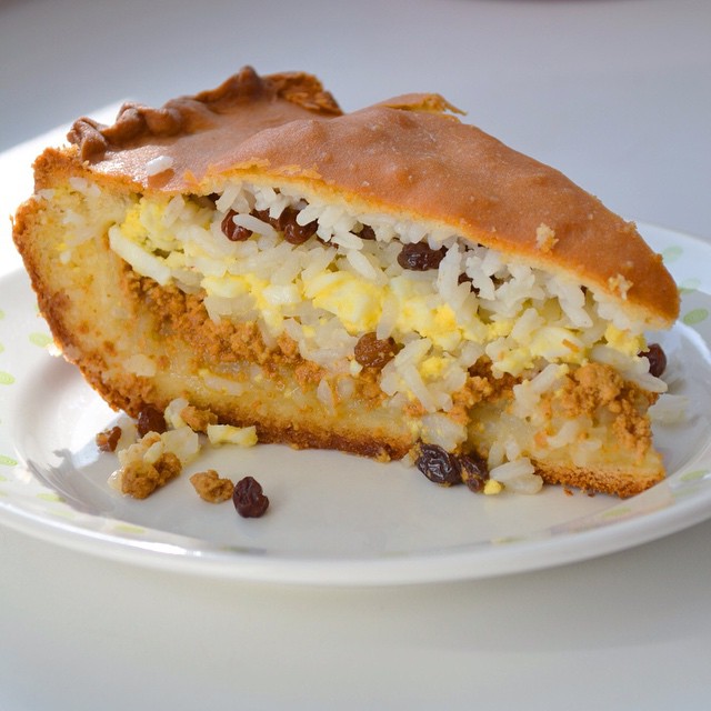 Татарский пирог губадия с кортом