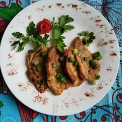 Кабачки в пикантном кляре