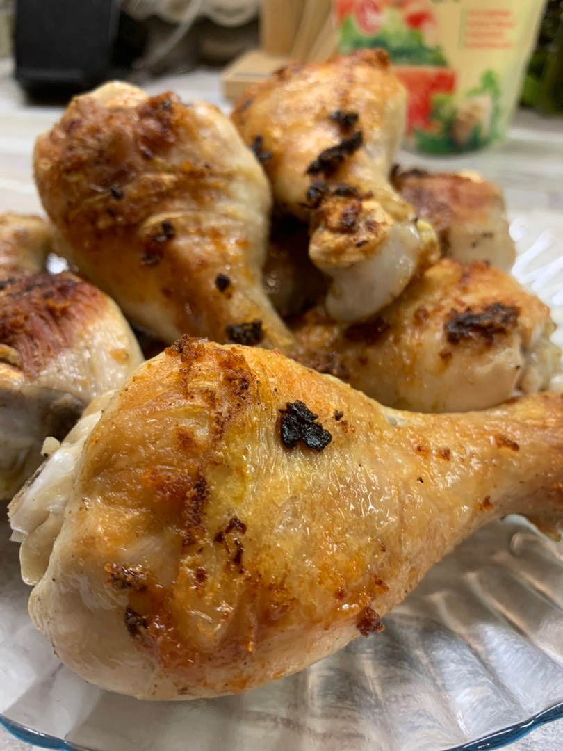 жарить голень курицы на сковороде пошаговый рецепт | Дзен