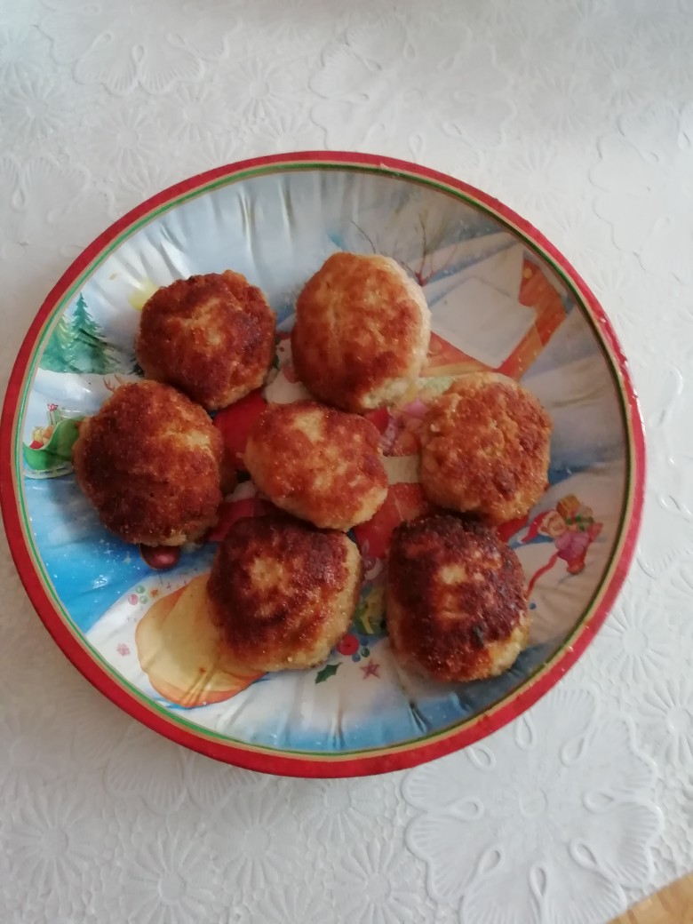 Котлеты из кабачка и фарша
