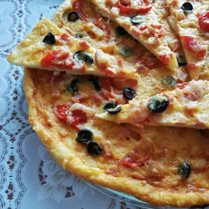 Тоненькое тесто для любимой пиццы 🍕