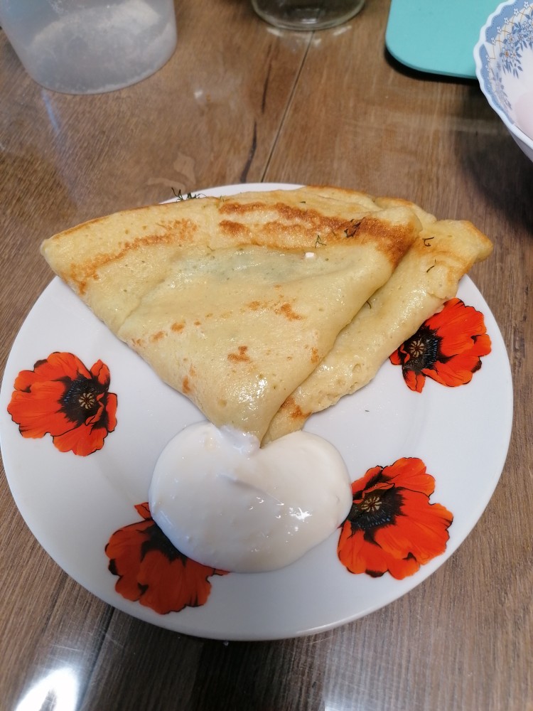 Кабачковый омлетоблин🤗
