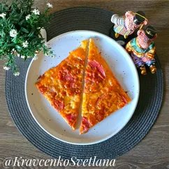 Пицца из готового теста