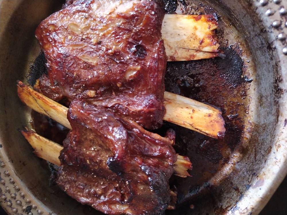 Говяжьи ребрышки в духовке