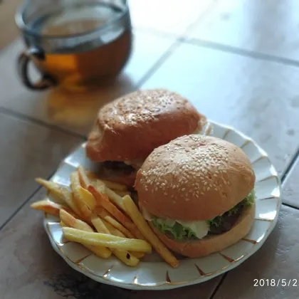 Гамбургер #кулинарныймарафон