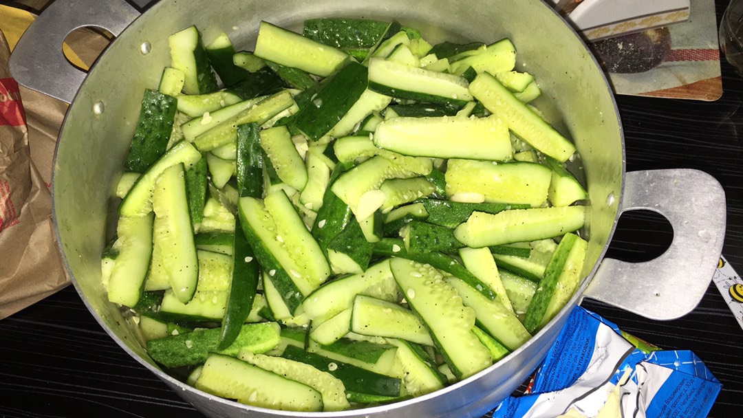 Остренькие Хрустящие огурцы🥒