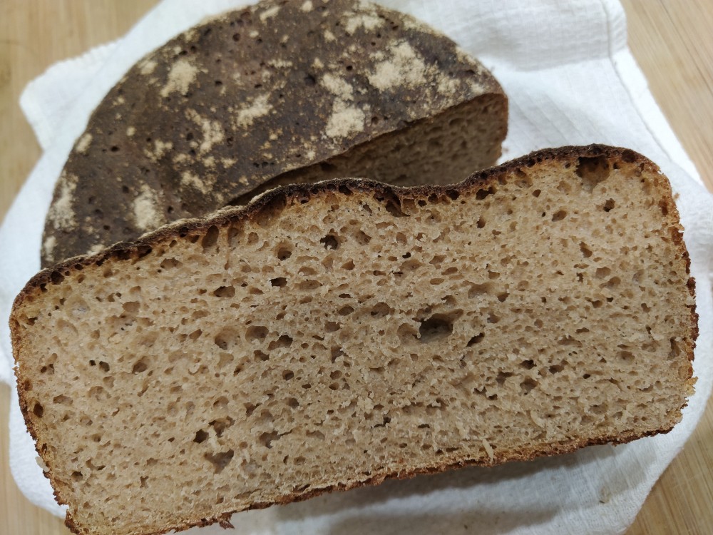 Ржаной деликатесный хлеб на закваске