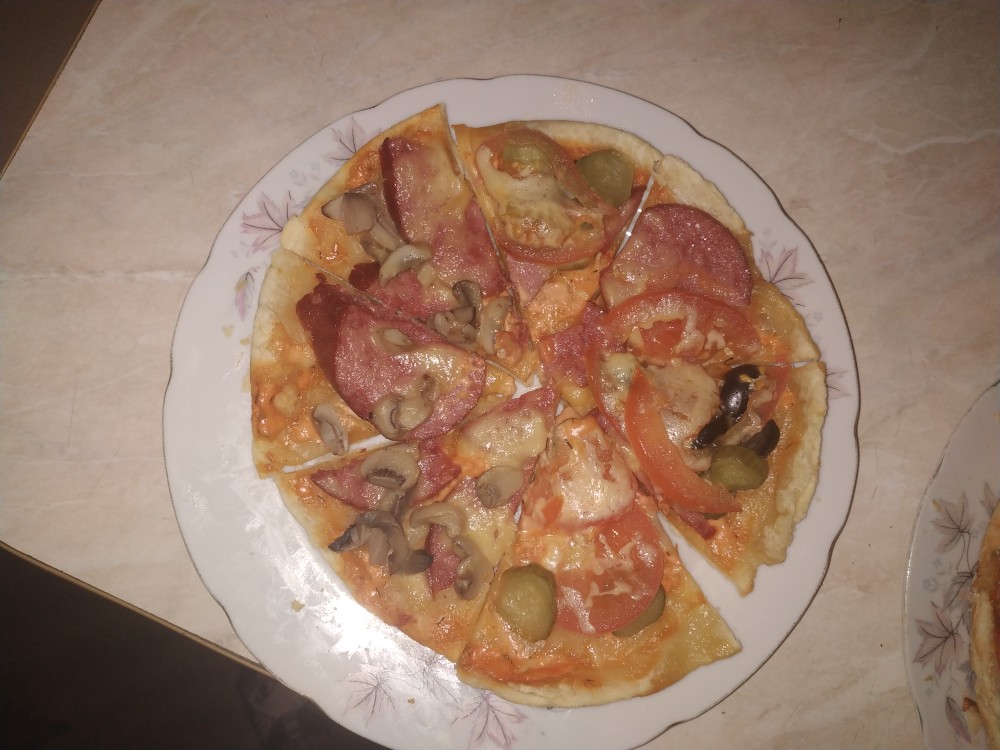 Пицца в мультиварке