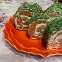Шпинатный рулет