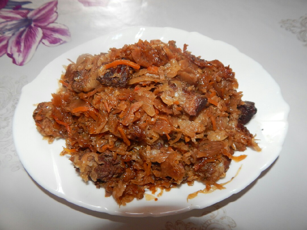 🌷Капуста томлёная с мясом 🌷