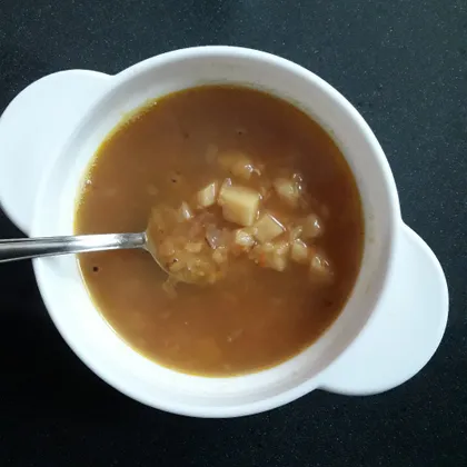 Постный гороховый суп