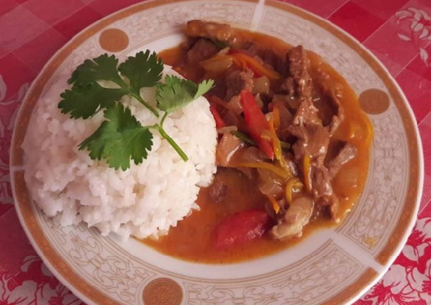 Рагу с рисом (простой рецептик)