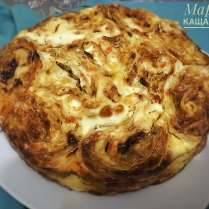 Пирог с капустой из лаваша 