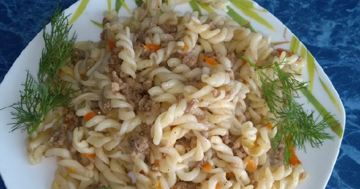 Макароны по флотски, классический вариант - рецепт автора Татьяна ...