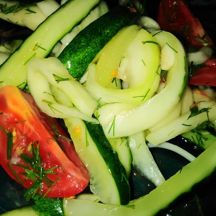 Малосольные овощи к столу
