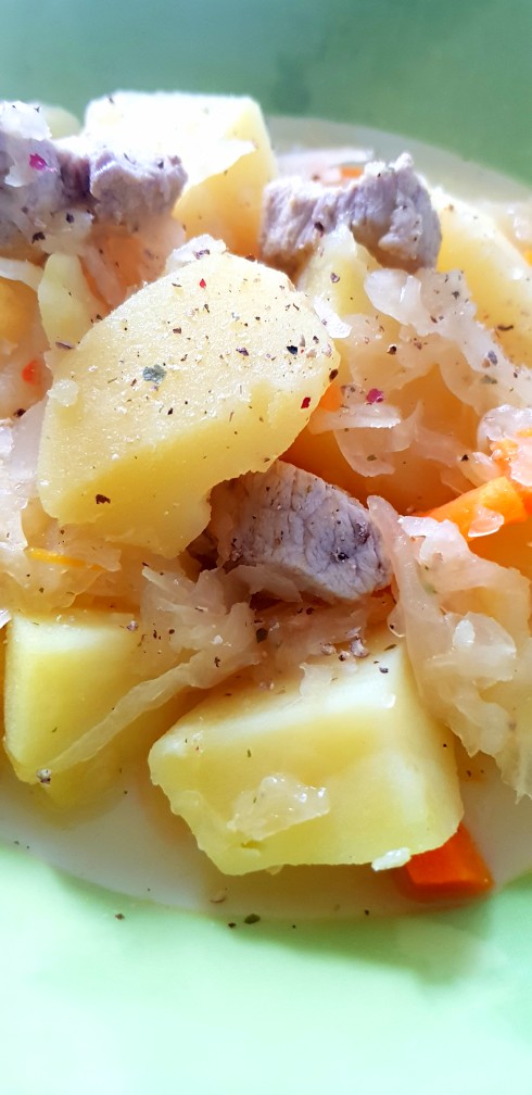 Тушеная капуста с картошкой на сковороде: постный рецепт