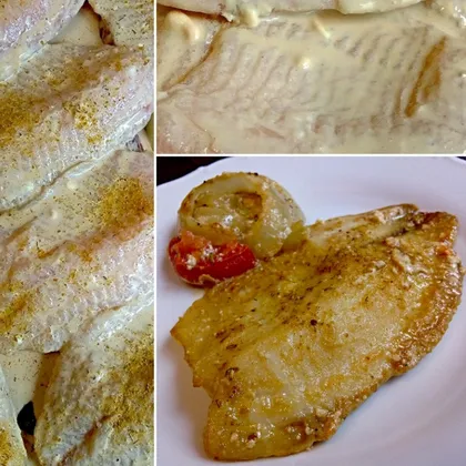 Рыба в горчично-соевом маринаде