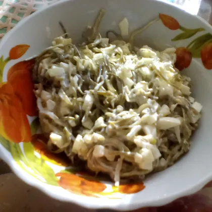 Как готовить морскую капусту