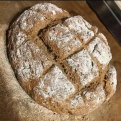 🇮🇪 Содовый хлеб (Soda bread) —бездрожжевой хлеб из цельнозерновой муки на кефире