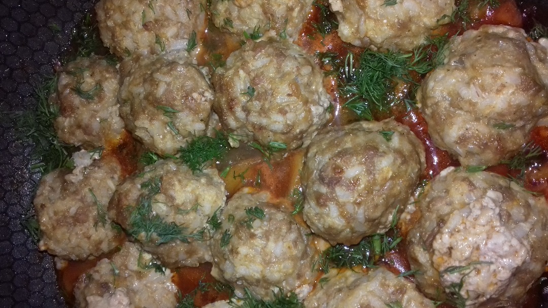 Ежики с овощами