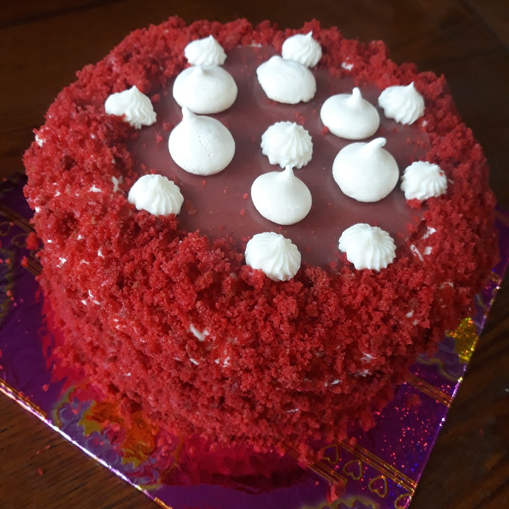 Торт «Красный бархат» с сырно-сливочным кремом