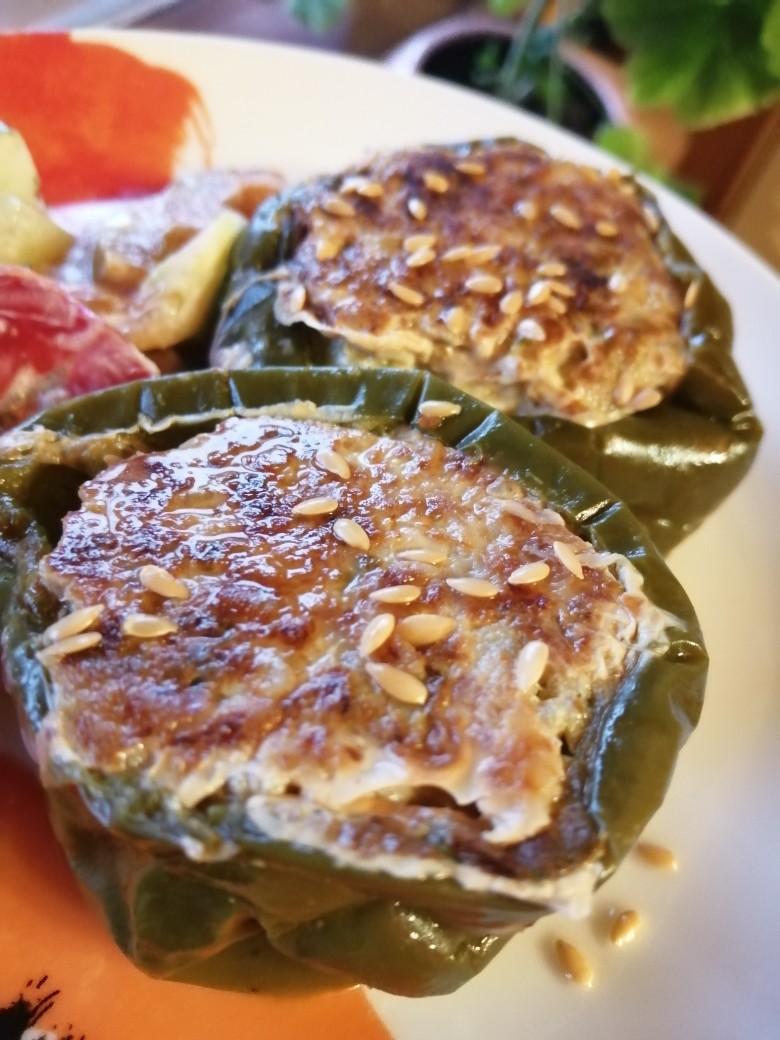 Болгарские перцы с куриной начинкой