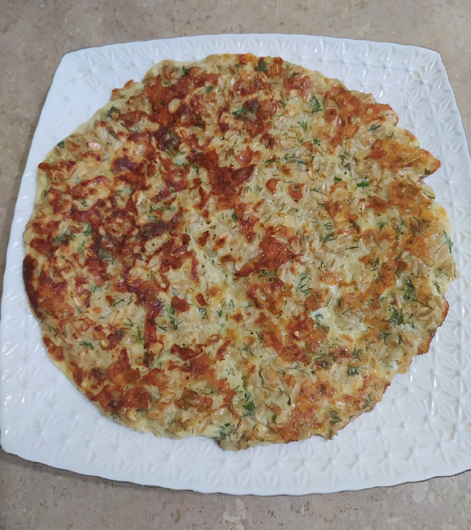 Сырный овсяноблин