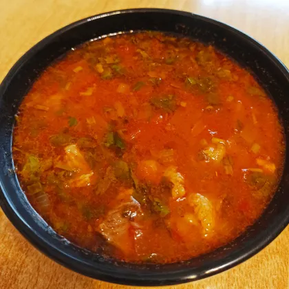 Суп-харчо с говядиной по-грузински: ароматно-пряный вкус