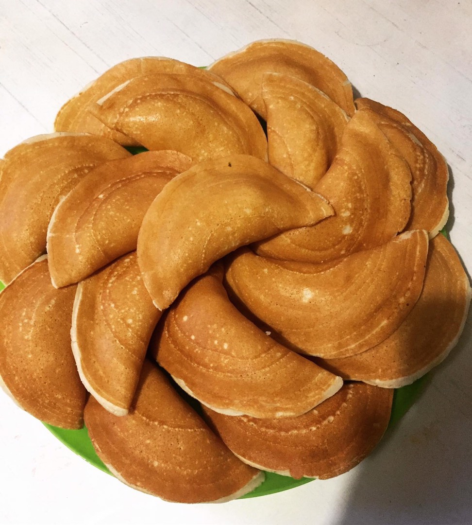 Блинчики катаеф с курицей и сыром